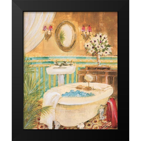 Hidden Oasis III Black Modern Wood Framed Art Print by Jardine, Liz