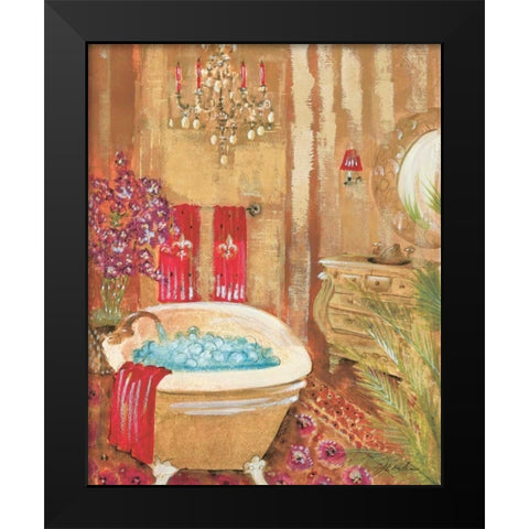 Hidden Oasis IV Black Modern Wood Framed Art Print by Jardine, Liz