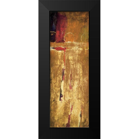 In the Balance I Black Modern Wood Framed Art Print by Jardine, Liz