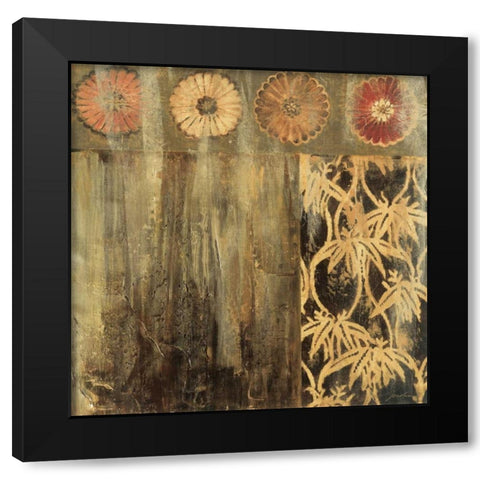 Asian Eyes I Black Modern Wood Framed Art Print by Jardine, Liz