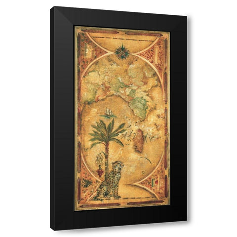 East Indies Black Modern Wood Framed Art Print by Jardine, Liz