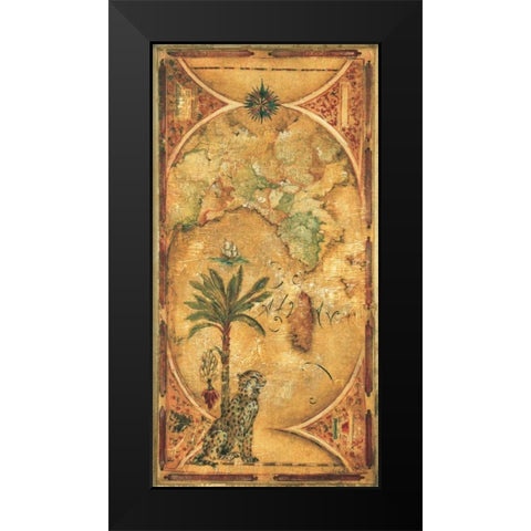 East Indies Black Modern Wood Framed Art Print by Jardine, Liz
