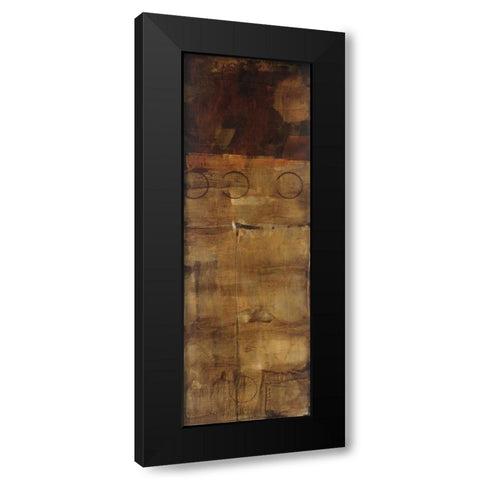 Balancing Act I Black Modern Wood Framed Art Print with Double Matting by Jardine, Liz