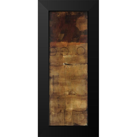 Balancing Act I Black Modern Wood Framed Art Print by Jardine, Liz