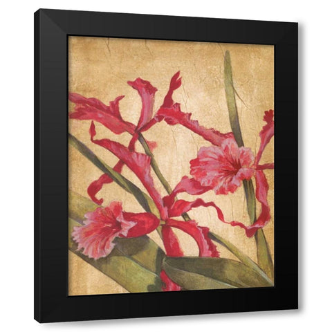 Hawaiian Tropics I Black Modern Wood Framed Art Print by Jardine, Liz
