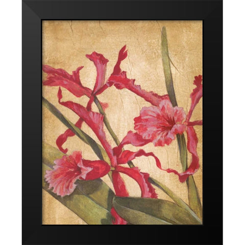 Hawaiian Tropics I Black Modern Wood Framed Art Print by Jardine, Liz