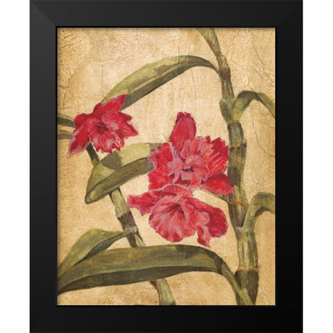 Hawaiian Tropics III Black Modern Wood Framed Art Print by Jardine, Liz