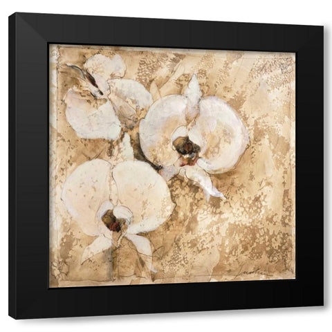 Fragrant Snow II Black Modern Wood Framed Art Print by Jardine, Liz