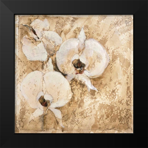 Fragrant Snow II Black Modern Wood Framed Art Print by Jardine, Liz
