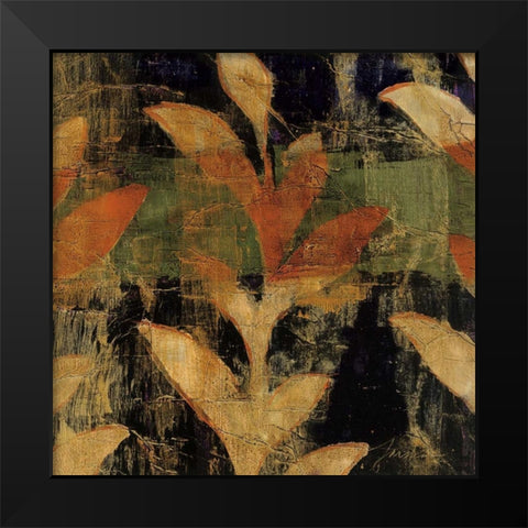 Undersea Violet II Black Modern Wood Framed Art Print by Jardine, Liz