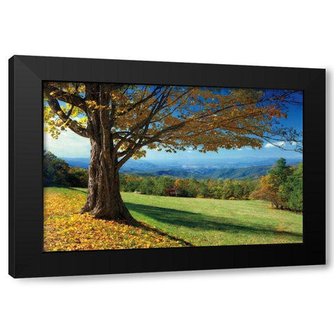 Blue Ridge Beauty Black Modern Wood Framed Art Print by Jones, Mike