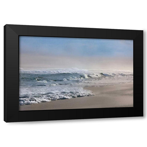 Calm Before The Storm Black Modern Wood Framed Art Print by Jones, Mike