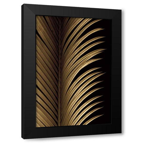 Tropical Leaf Study I Black Modern Wood Framed Art Print by Levine, Andrew