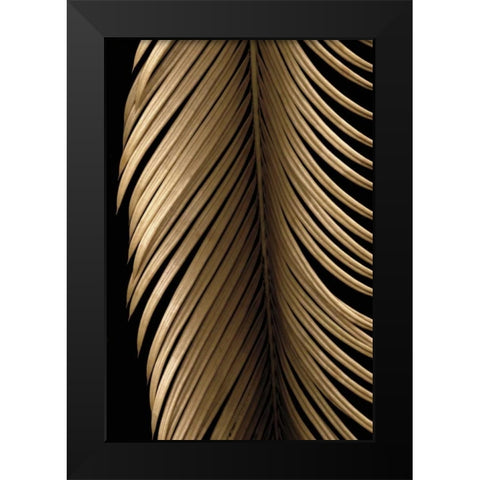 Tropical Leaf Study II Black Modern Wood Framed Art Print by Levine, Andrew