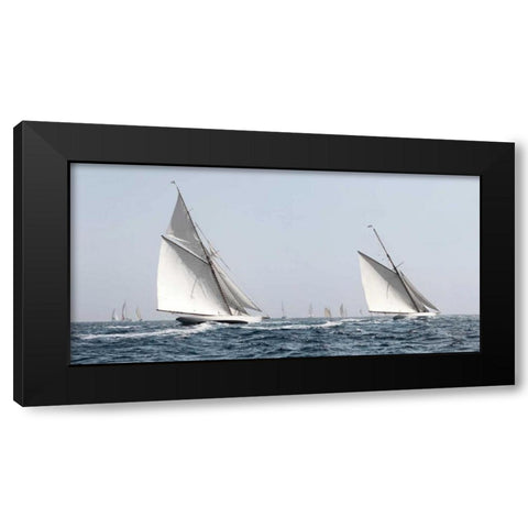 Sailing South  Black Modern Wood Framed Art Print by Llovet, Jorge