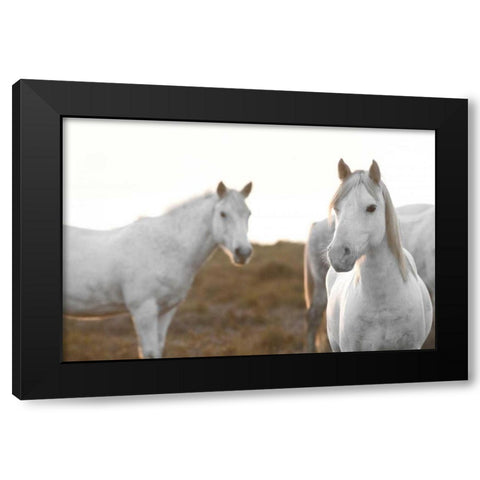 Havent Met You Yet Black Modern Wood Framed Art Print with Double Matting by Llovet, Jorge