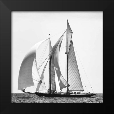 Adrift I Black Modern Wood Framed Art Print by Llovet, Jorge