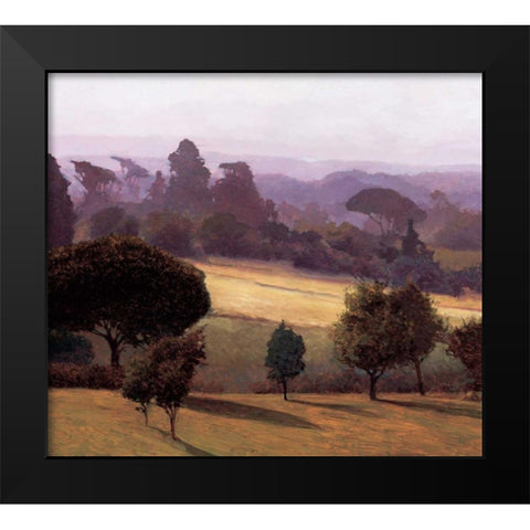 Greve Black Modern Wood Framed Art Print by Lovelace, Kent