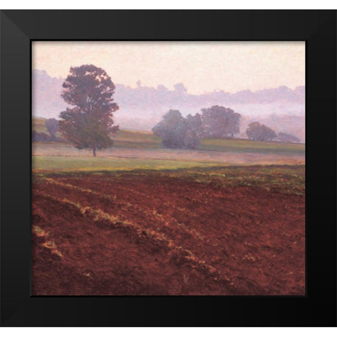 Pebraz Black Modern Wood Framed Art Print by Lovelace, Kent