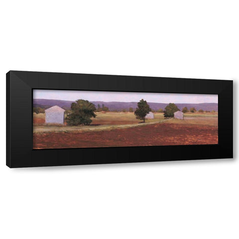 Tarascon Black Modern Wood Framed Art Print by Lovelace, Kent