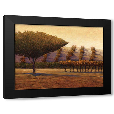 Eysines Black Modern Wood Framed Art Print with Double Matting by Lovelace, Kent