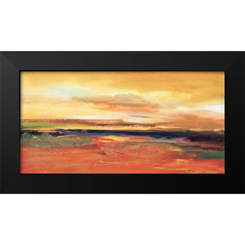 Moment II Black Modern Wood Framed Art Print by Lenker, Marlene