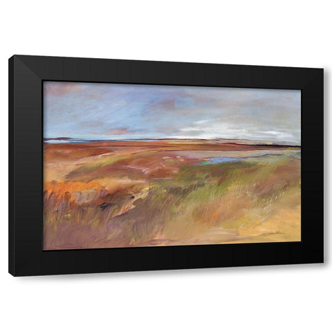 Dusk Black Modern Wood Framed Art Print by Lenker, Marlene