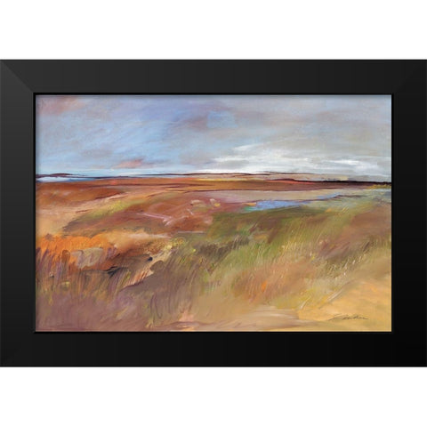 Dusk Black Modern Wood Framed Art Print by Lenker, Marlene
