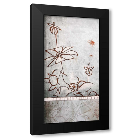Touch of Spring I Black Modern Wood Framed Art Print by Lacie, Robert