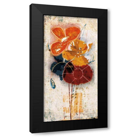 Floral Scents I Black Modern Wood Framed Art Print by Lacie, Robert