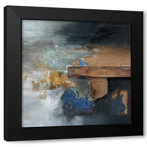 Daydream Black Modern Wood Framed Art Print with Double Matting by Minestrini, Fausto