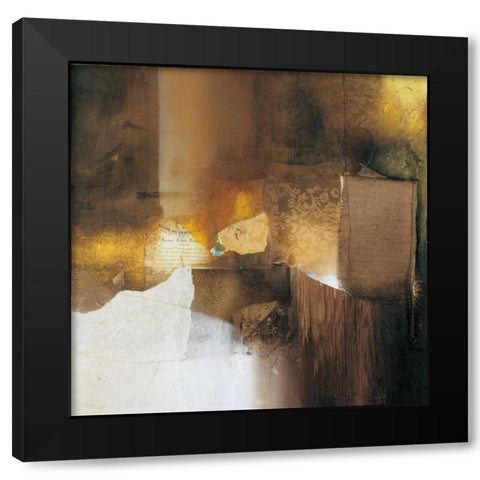 Per te Principessa Black Modern Wood Framed Art Print by Minestrini, Fausto