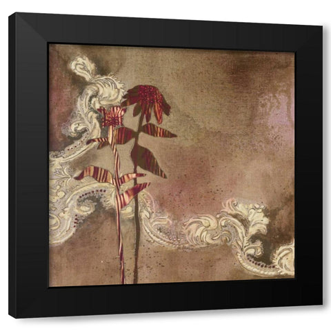 Soul Remedy I Black Modern Wood Framed Art Print with Double Matting by Miller, Gina