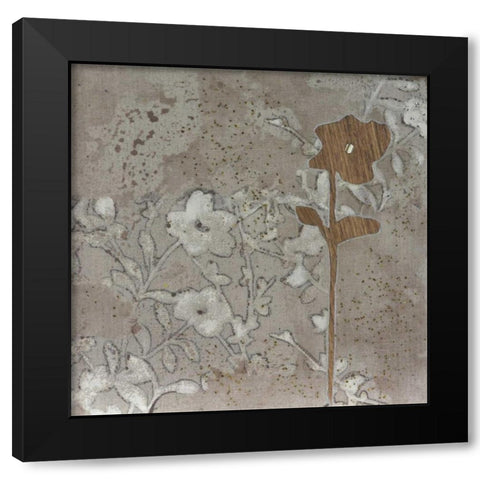 Lift Me II Black Modern Wood Framed Art Print with Double Matting by Miller, Gina