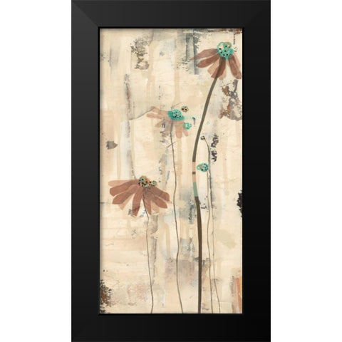 You Blossomed II Black Modern Wood Framed Art Print by Miller, Gina