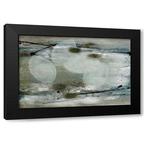 Seastrand Black Modern Wood Framed Art Print by McAlpine, Heather