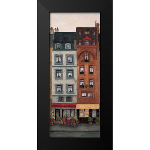 La Floristeria I Black Modern Wood Framed Art Print by Masdeu, Montserrat