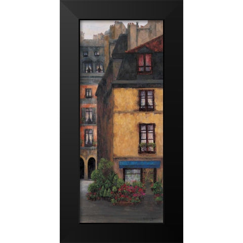 La Floristeria II Black Modern Wood Framed Art Print by Masdeu, Montserrat