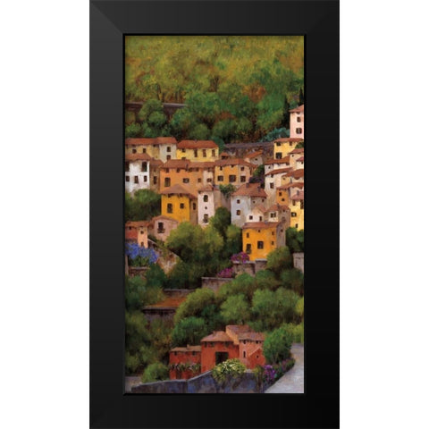 Lago di Como I Black Modern Wood Framed Art Print by Masdeu, Montserrat