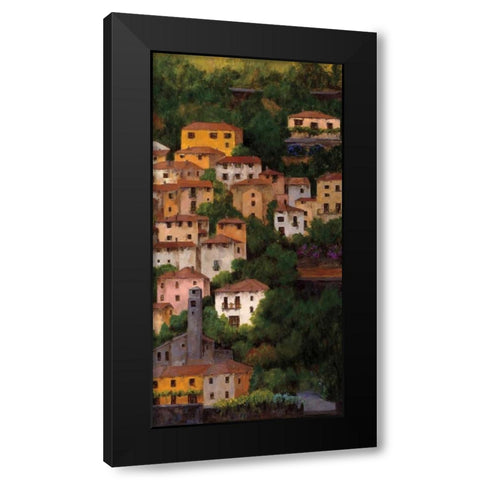 Lago di Como II Black Modern Wood Framed Art Print with Double Matting by Masdeu, Montserrat