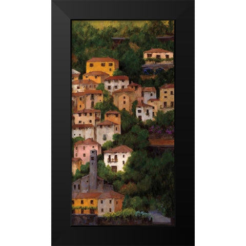 Lago di Como II Black Modern Wood Framed Art Print by Masdeu, Montserrat