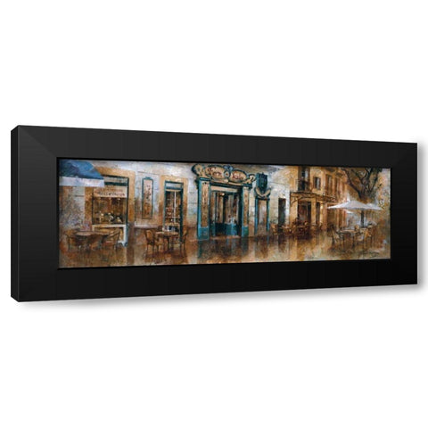 Forn des Teatre Black Modern Wood Framed Art Print with Double Matting by Martin, Noemi