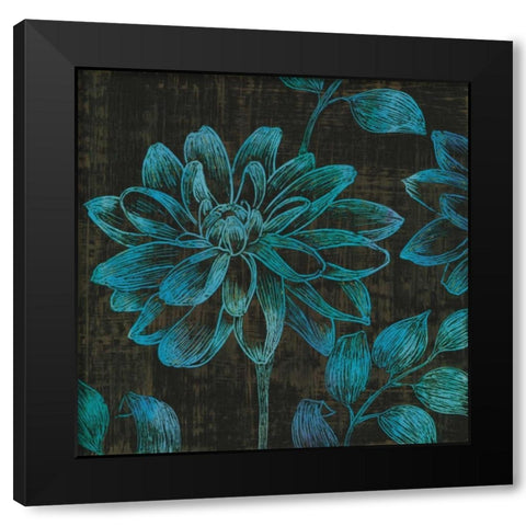 Boudoir I Black Modern Wood Framed Art Print with Double Matting by MAJA