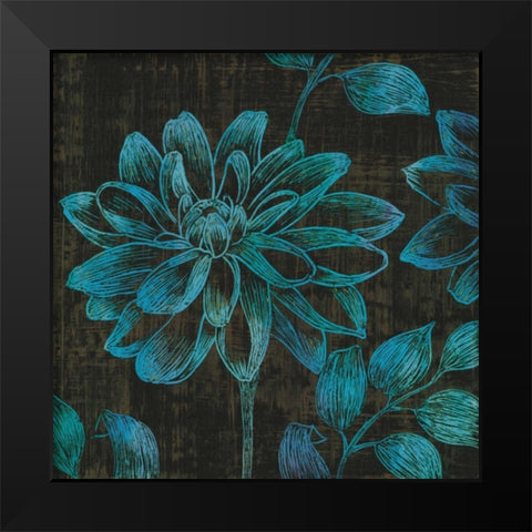 Boudoir I Black Modern Wood Framed Art Print by MAJA