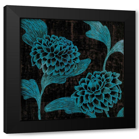Boudoir II Black Modern Wood Framed Art Print by MAJA