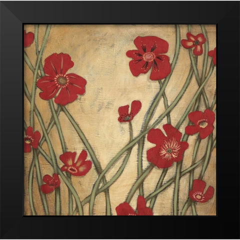 Morning Poem I Black Modern Wood Framed Art Print by MAJA