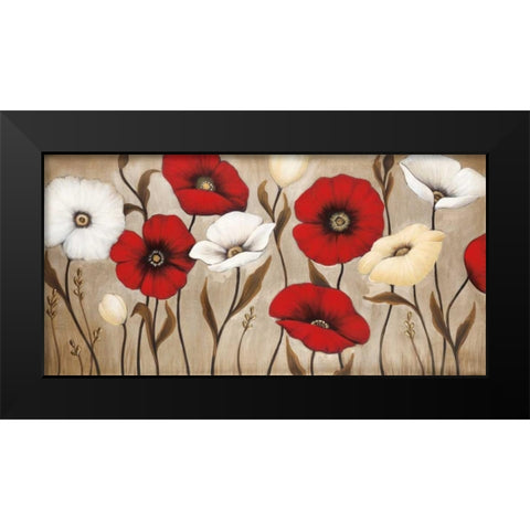 Collective Black Modern Wood Framed Art Print by MAJA