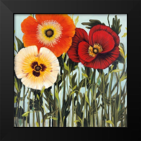 Grand Entrance Black Modern Wood Framed Art Print by MAJA