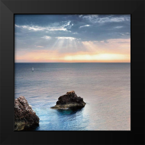 At A Standstill Black Modern Wood Framed Art Print by Mori, Sergi