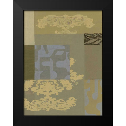 Green Lantern I Black Modern Wood Framed Art Print by Nocito, James